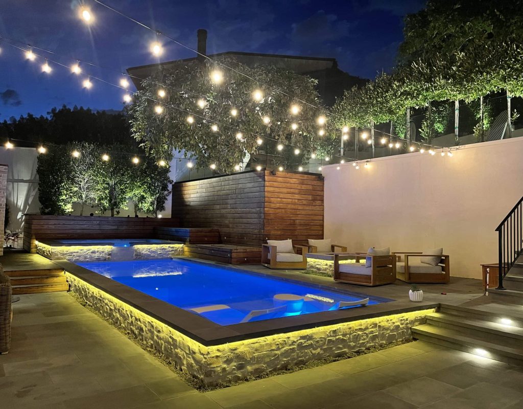 Landscape lighting installation Kent Island MD outdoor property