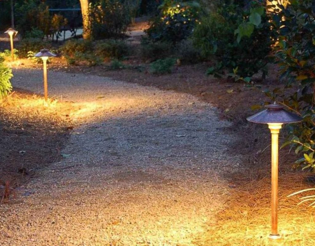 Professional landscape lighting Church Hill MD highlighting outdoor spaces